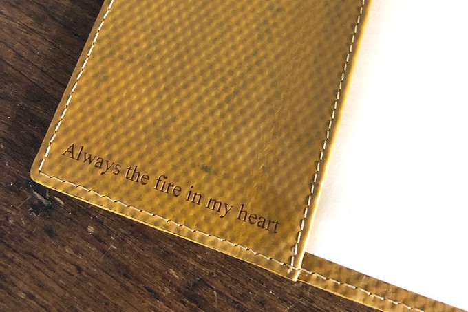 A5 Notebook | Printing Blanket & Fire-hose from Elvis & Kresse