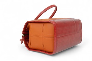 Small Post Bag | Leather & Fire-hose from Elvis & Kresse