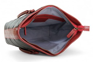 Small Tote | Leather & Fire-hose from Elvis & Kresse
