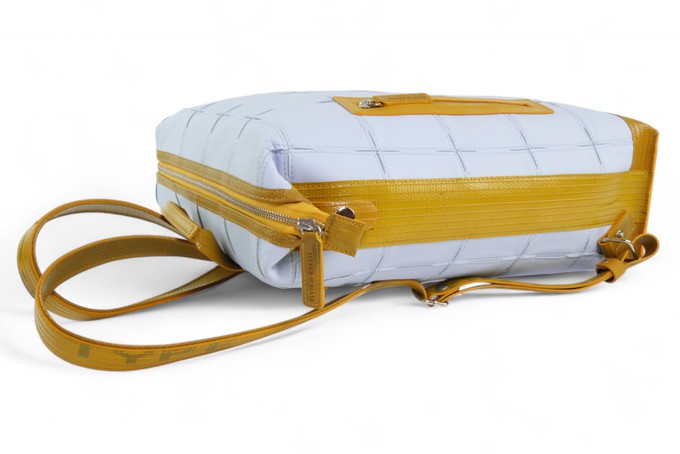 Large Backpack | Leather & Fire-hose from Elvis & Kresse