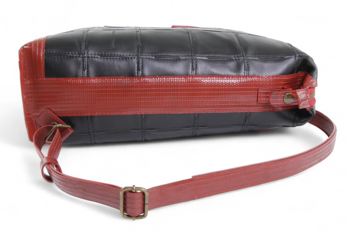Large Backpack | Leather & Fire-hose from Elvis & Kresse
