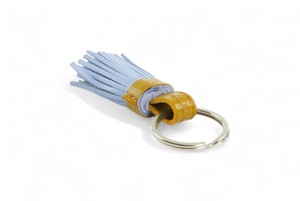 Mini Tassel Keyring | Leather & Fire-hose from Elvis & Kresse