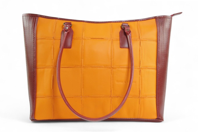 Classic Tote | Leather & Fire-hose from Elvis & Kresse
