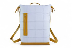 Large Backpack | Leather & Fire-hose from Elvis & Kresse