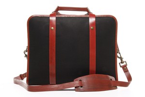 Compact Briefcase | Printing Blanket & Fire-hose from Elvis & Kresse