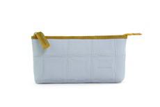 Toiletry Pouch | Leather & Fire-hose via Elvis & Kresse