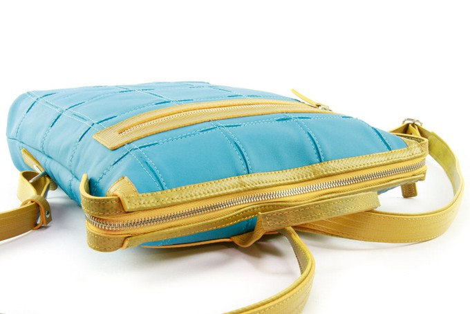 Small Backpack | Leather & Fire-hose from Elvis & Kresse