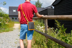 Saddle Bag | Printing Blanket & Fire-hose from Elvis & Kresse