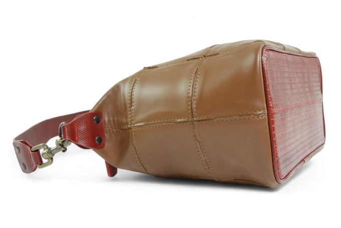 Boho Bag | Leather & Fire-hose from Elvis & Kresse