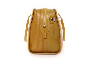 Large Post Bag | Leather & Fire-hose from Elvis & Kresse