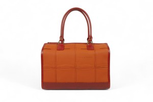 Small Post Bag | Leather & Fire-hose from Elvis & Kresse