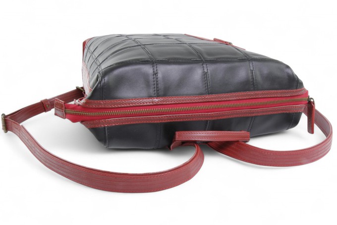 Large Backpack | Leather & Fire-hose from Elvis & Kresse