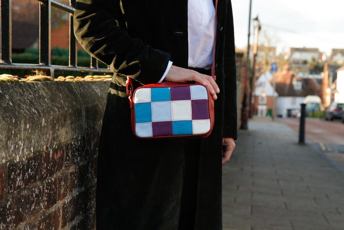 Disco Bag | Leather & Fire-hose from Elvis & Kresse