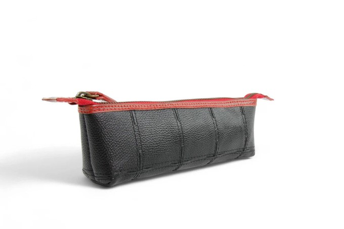 Pencil Case | Leather & Fire-hose from Elvis & Kresse