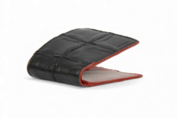 Billfold Wallet | Leather & Fire-hose from Elvis & Kresse