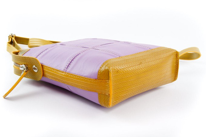 Saddle Bag | Leather & Fire-hose from Elvis & Kresse