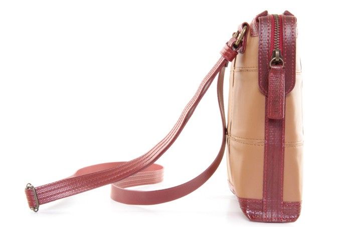 Saddle Bag | Leather & Fire-hose from Elvis & Kresse
