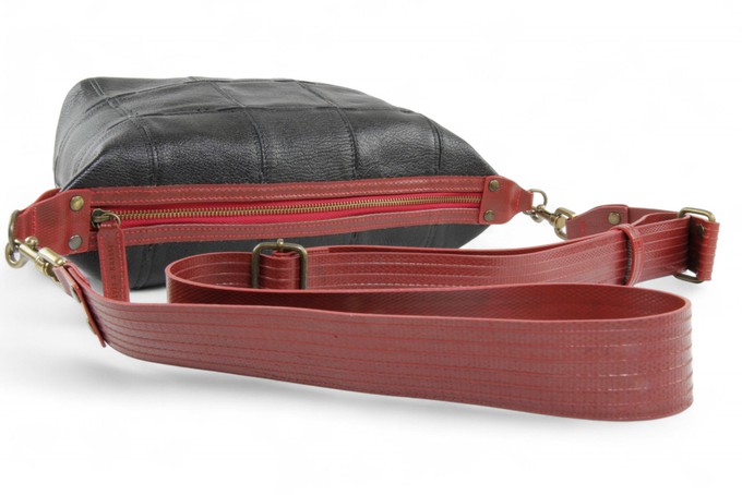Boho Bag | Leather & Fire-hose from Elvis & Kresse