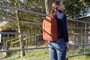 Voyager Leather Backpack from Elvis & Kresse