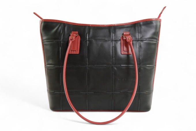 Small Tote | Leather & Fire-hose from Elvis & Kresse