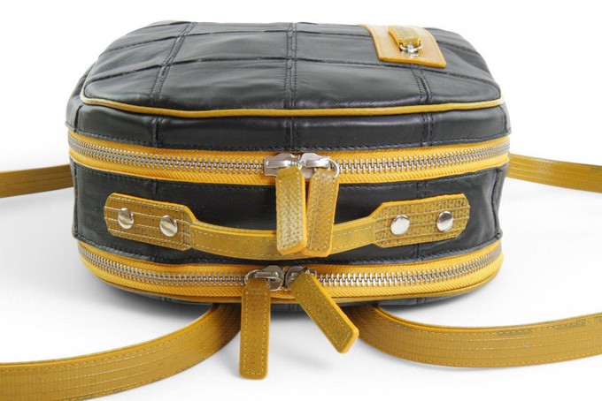 Voyager Backpack | Leather & Fire-hose from Elvis & Kresse