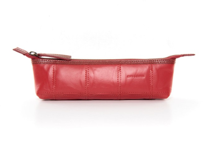 Pencil Case | Leather & Fire-hose from Elvis & Kresse