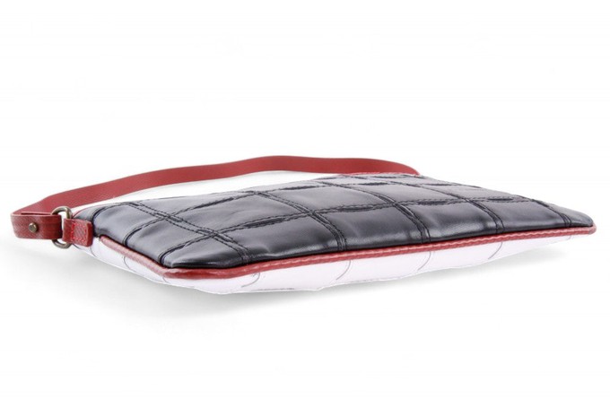 Clutch Bag | Leather & Fire-hose from Elvis & Kresse