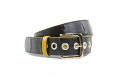 Leather Belt via Elvis & Kresse