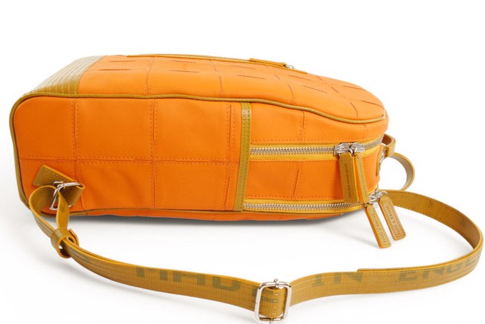 Voyager Backpack | Leather & Fire-hose from Elvis & Kresse