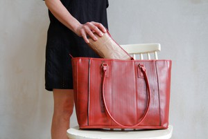 Toiletry Pouch | Leather & Fire-hose from Elvis & Kresse
