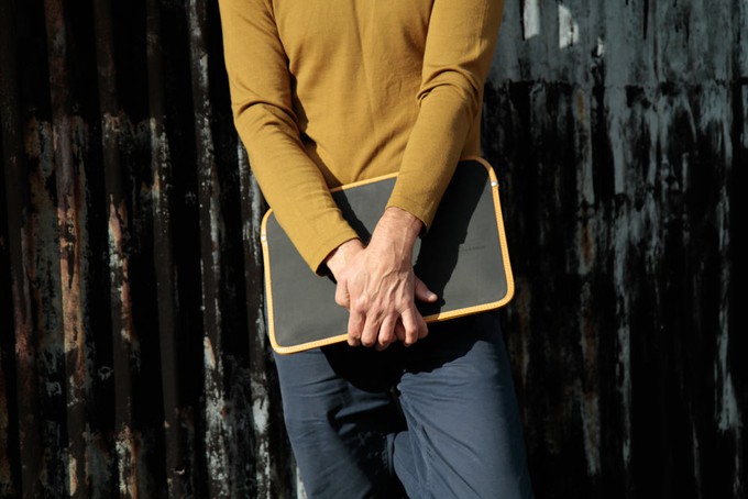 Laptop Sleeve | Printing Blanket & Fire-hose from Elvis & Kresse