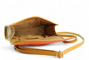 Crossbody Bag | Leather & Fire-hose from Elvis & Kresse