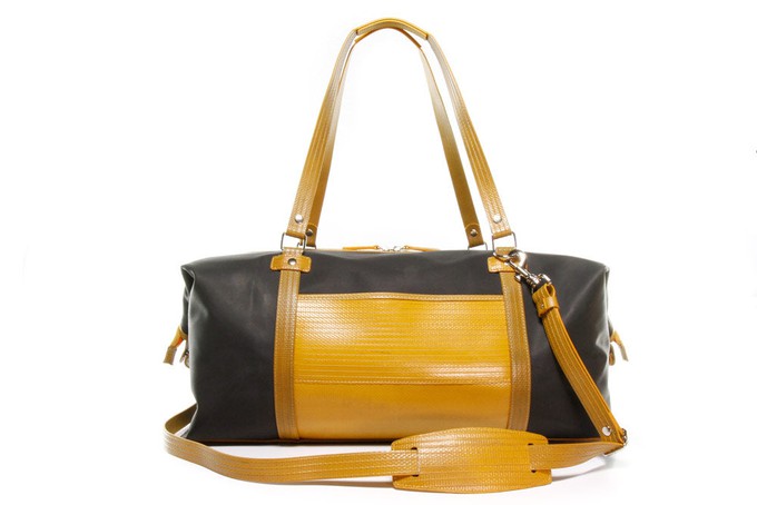 Weekend Bag | Printing Blanket & Fire-hose from Elvis & Kresse
