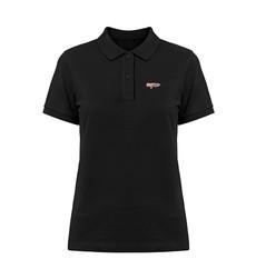 Damenpolo espero Stick Schwarz from espero