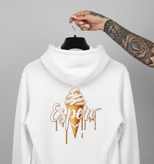 Hoodie Cream White WMN from espero