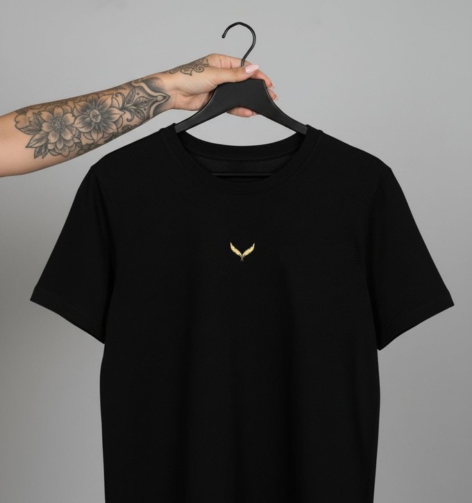 Shirt Fly Black-Gold WMN from espero