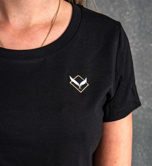 Shirt Icon WMN Black from espero
