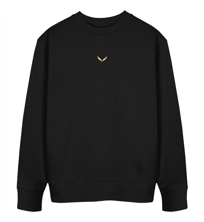 Sweatshirt Fly Black-Gold WMN from espero
