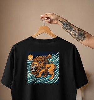 Oversized Shirt Lion Bun from espero