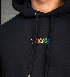 Oversized Hoodie Color Black via espero