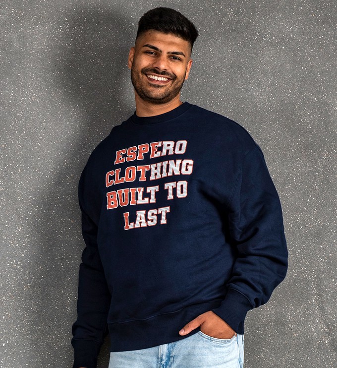 Oversized Sweatshirt Built from espero