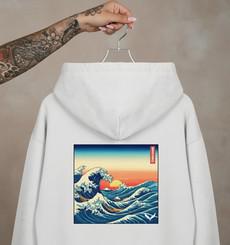 Oversized Hoodie Life Is Good via espero