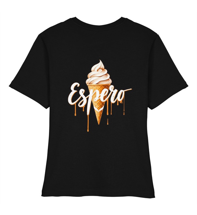 Shirt Cream Black WMN from espero