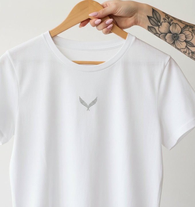 Shirt Fly White-Silver WMN from espero