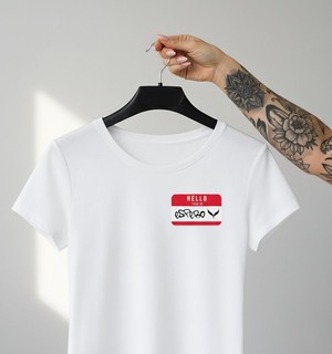 Shirt Hello WMN from espero