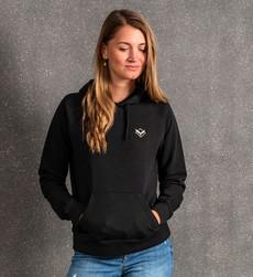 Hoodie Icon WMN Black via espero