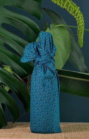 Furoshiki Ocean Fabric Gift Wrap from FabRap