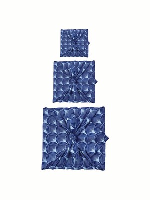 Furoshiki Fabric Gift Wrap - 3  Pack Single Sided Bundle from FabRap