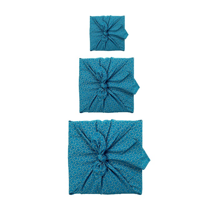 Furoshiki Ocean Fabric Gift Wrap from FabRap