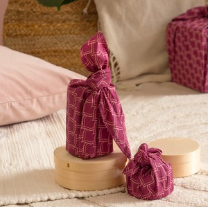 Furoshiki Gift Wrap Burgundy Arches Fabric Gift Wrap from FabRap